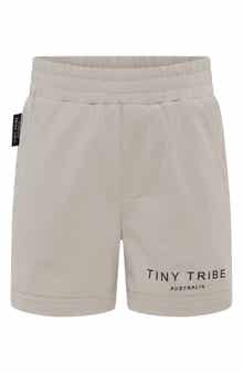 TINY TRIBE Core Cotton Knit Shorts