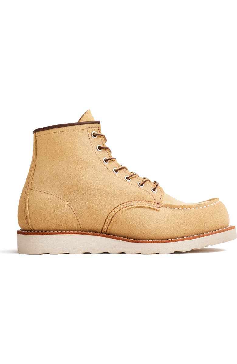 Red Wing Heritage Classic Moc<sup>®</sup> Roughout Leather Boot, Main, color,