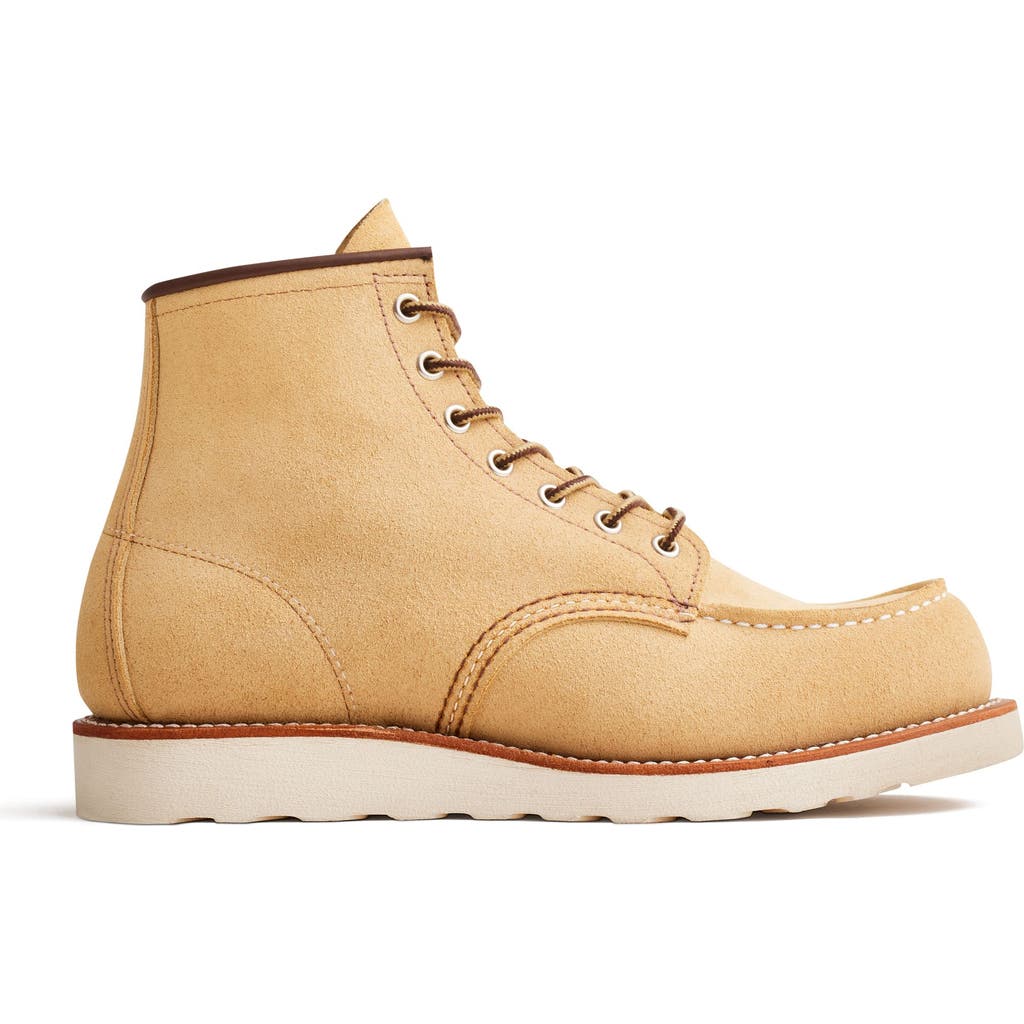 Red Wing Heritage Classic Moc® Roughout Leather Boot in Hawthorne Abilene at Nordstrom, Size 12