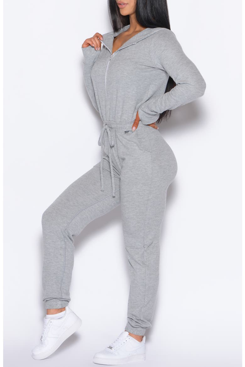 Flirty Jumpsuit, Alternate, color, Cozy Silver