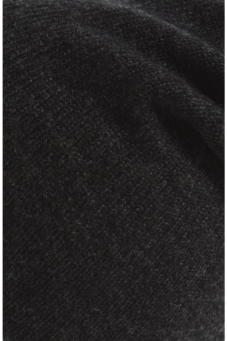 Merino Wool Beanie, Alternate, color, DARK GREY