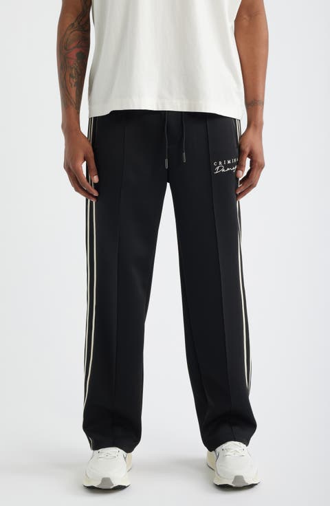 Dragon Embroidered Track Pants