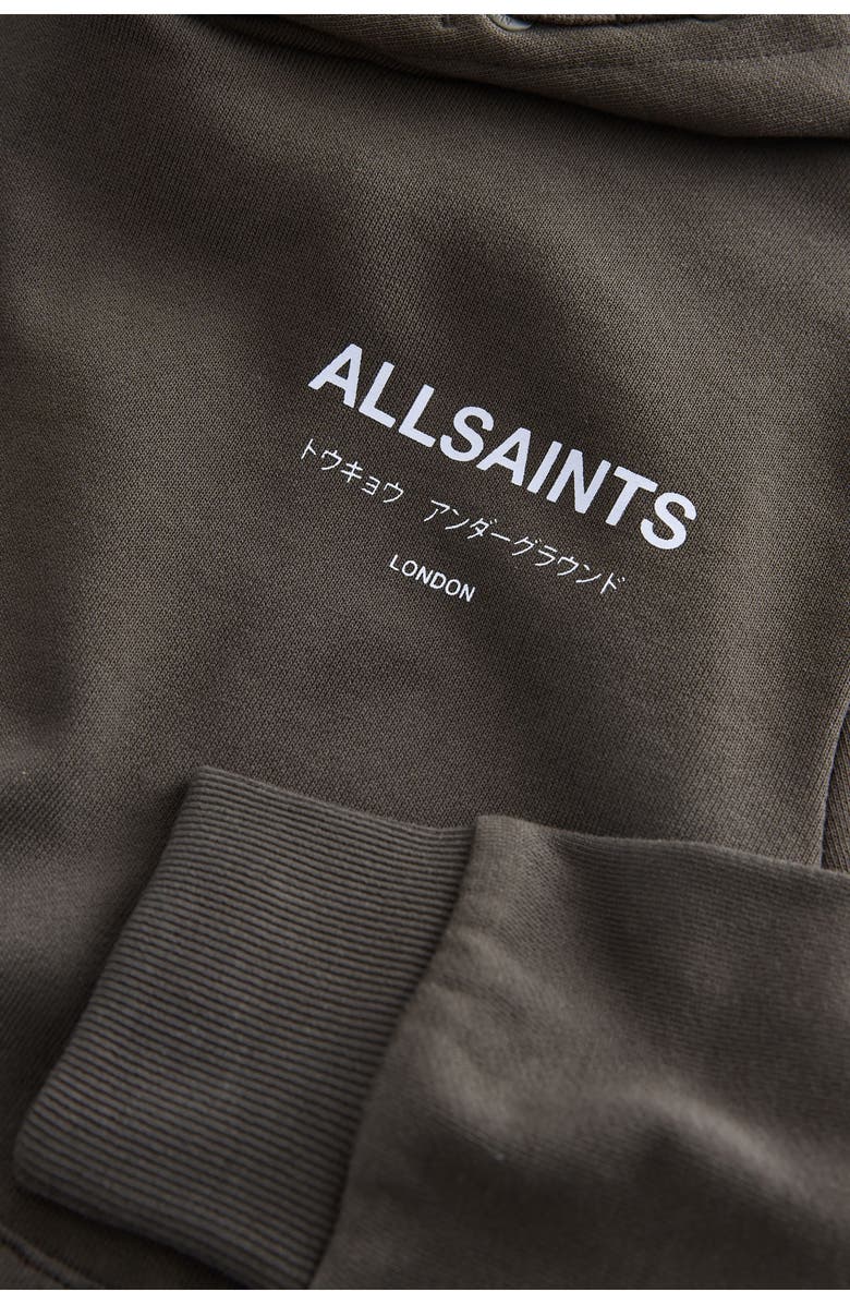 smALLSAINTS by ALLSAINTS Kids' Underground Hoodie, Alternate, color, Brown