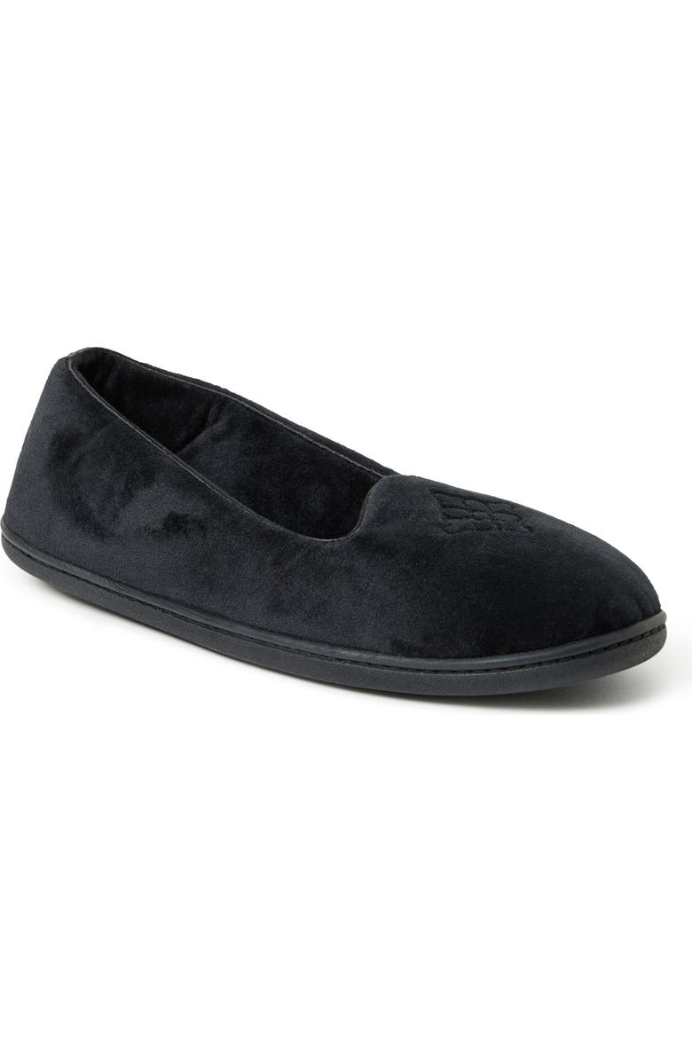 DEARFOAMS Rebecca Velour Slipper, Main, color,