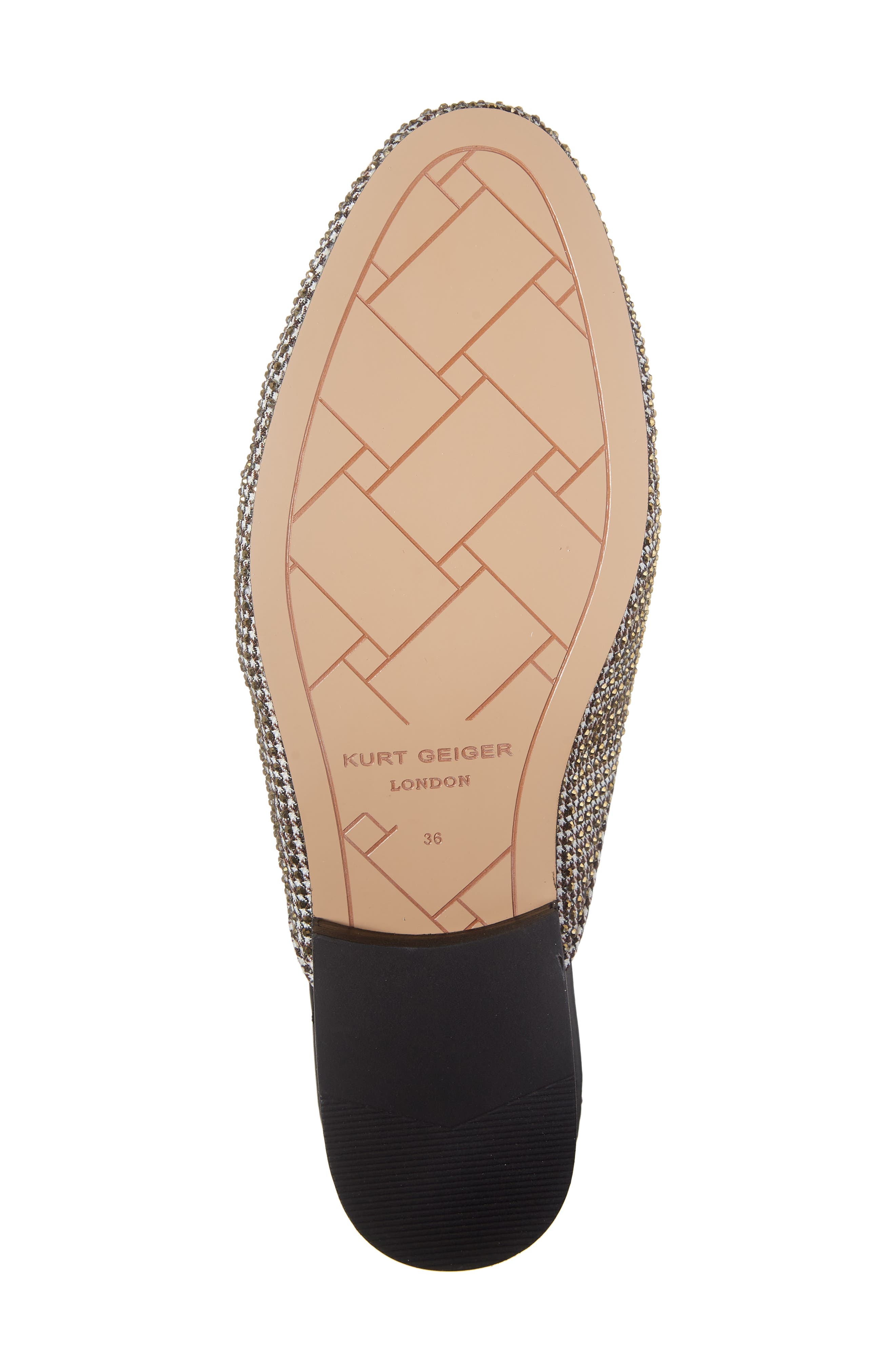 Holly Eagle Studded Mule, Alternate, color, BEIGE