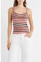 selected Coral Rose Multi Stripe