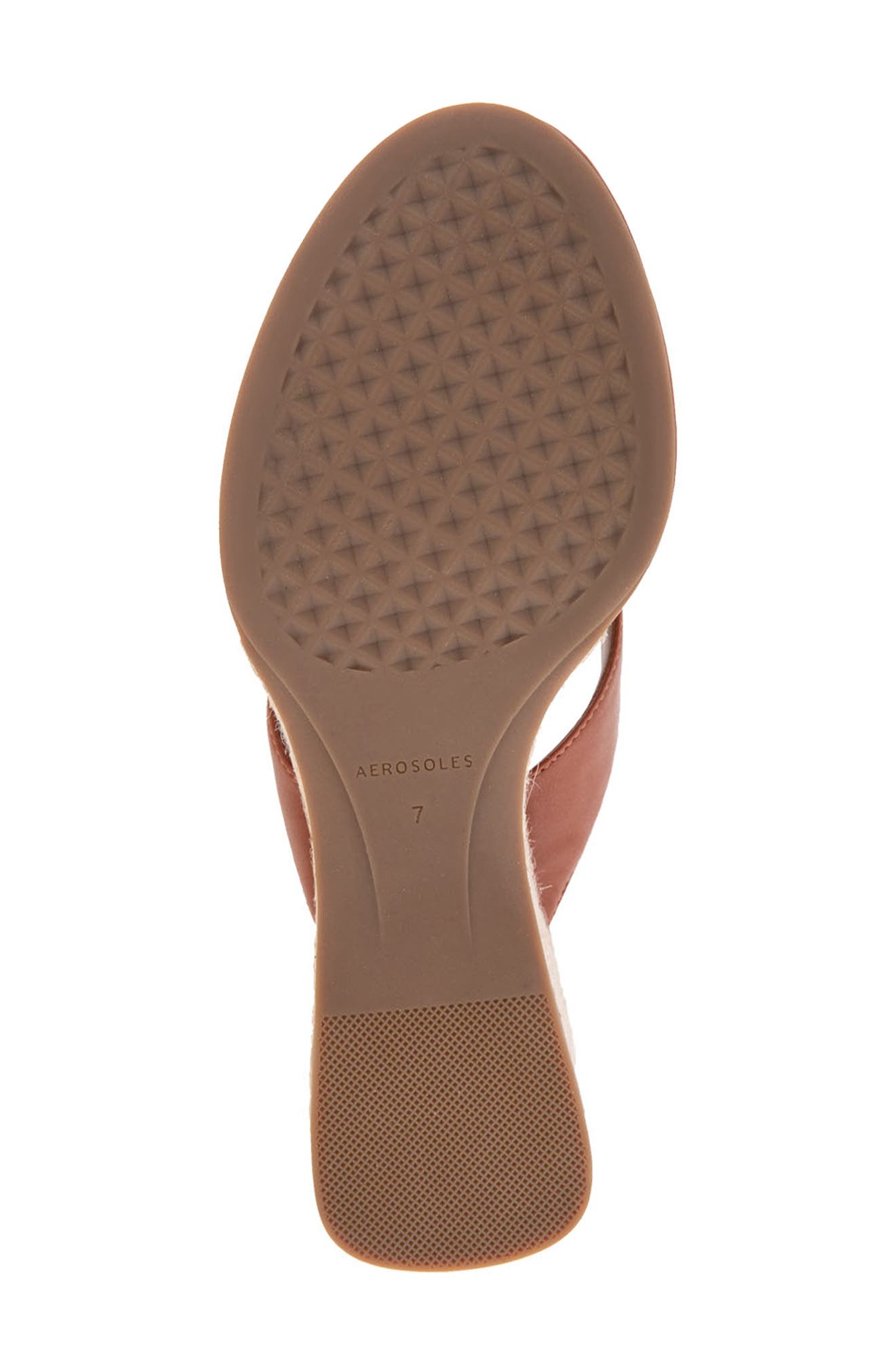 Nero Espadrille Wedge Flip Flop, Alternate, color, GINGER BREAD LEATHER