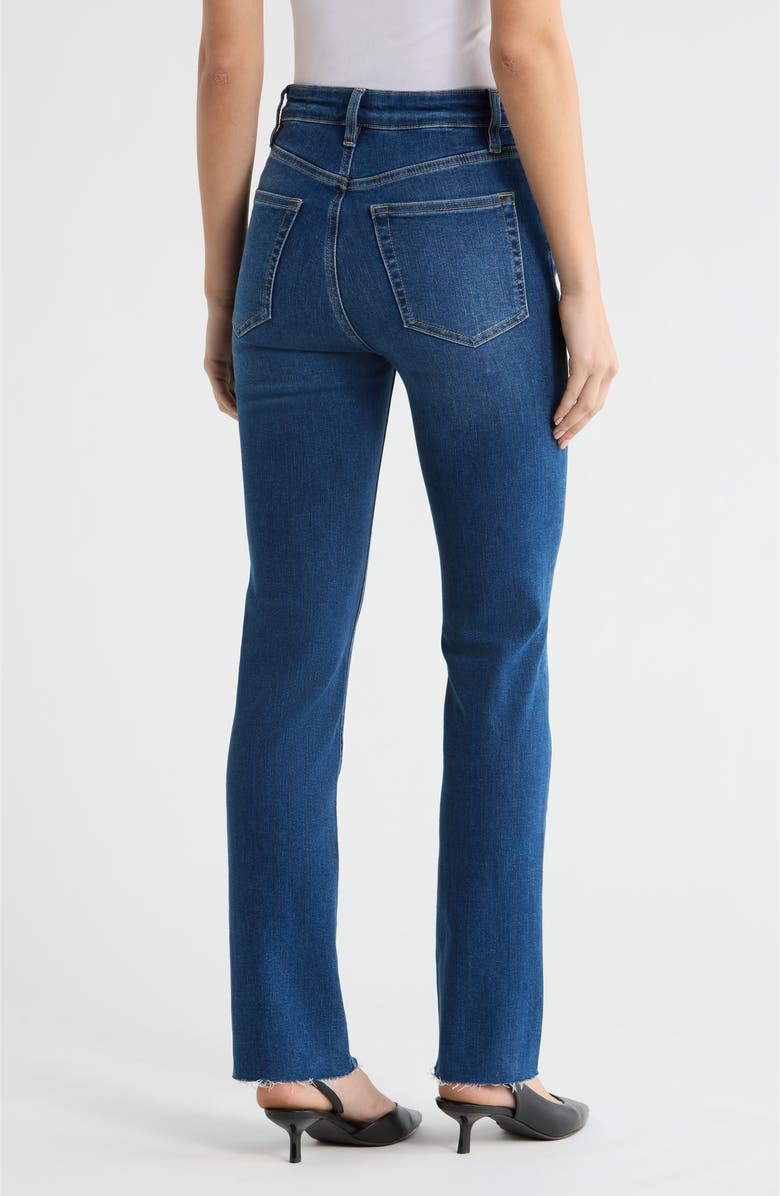 FRAME The Pencil High Waist Raw Hem Crop Jeans, Alternate, color, Femma Raw After