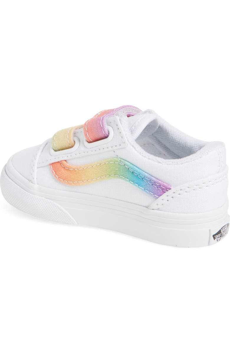 Vans Old Skool V Rainbow Sneaker, Alternate, color,