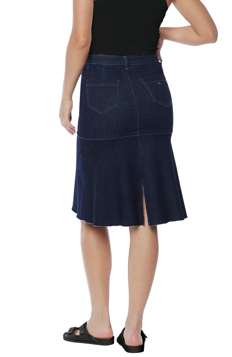 Wash Lab Denim Denim Trumpet Skirt, Alternate, color, 
