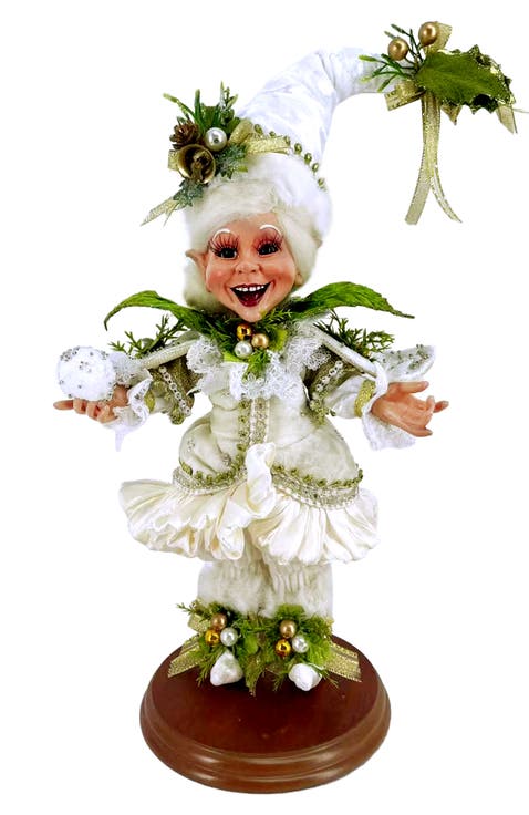 Snow Belle Elf On Base, Small