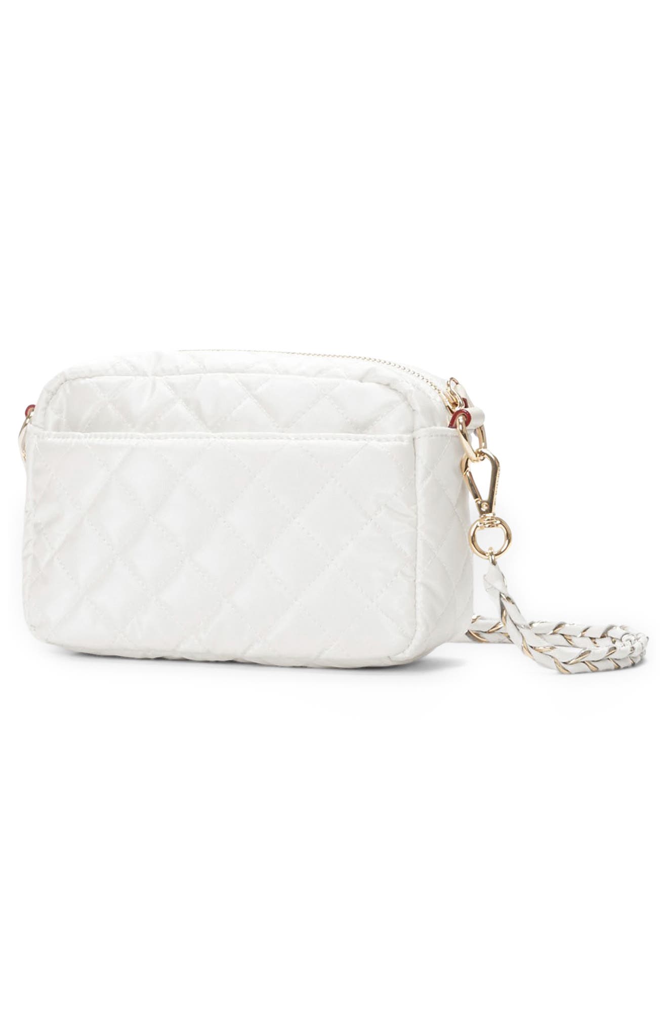 MZ Wallace Mini Crosby Quilted Nylon Crossbody Bag, Alternate, color, 