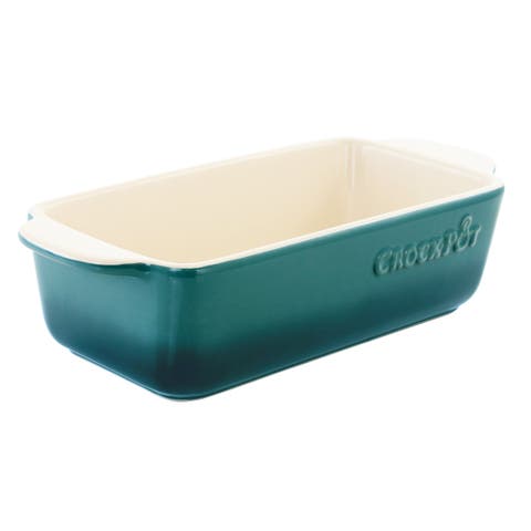 1.25 Quart Rectangular Stoneware Bake Pan