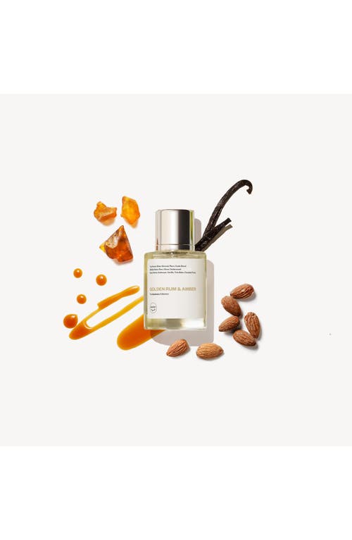 Dossier Golden Rum & Amber Fragrance In Transparent