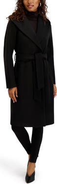 Kensie Wool Hooded Coat