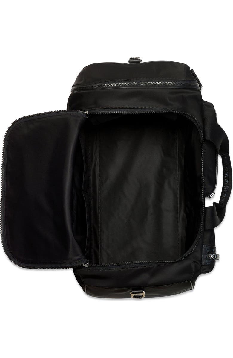 MCM Ottomar Weekender Backpack in ECONYL<sup>®</sup> and Leather, Alternate, color,