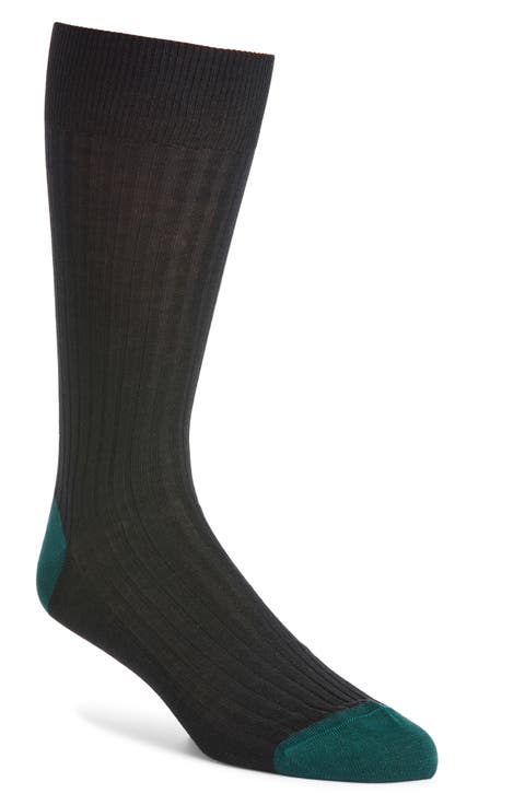 Stratford Merino Wool Blend Dress Socks