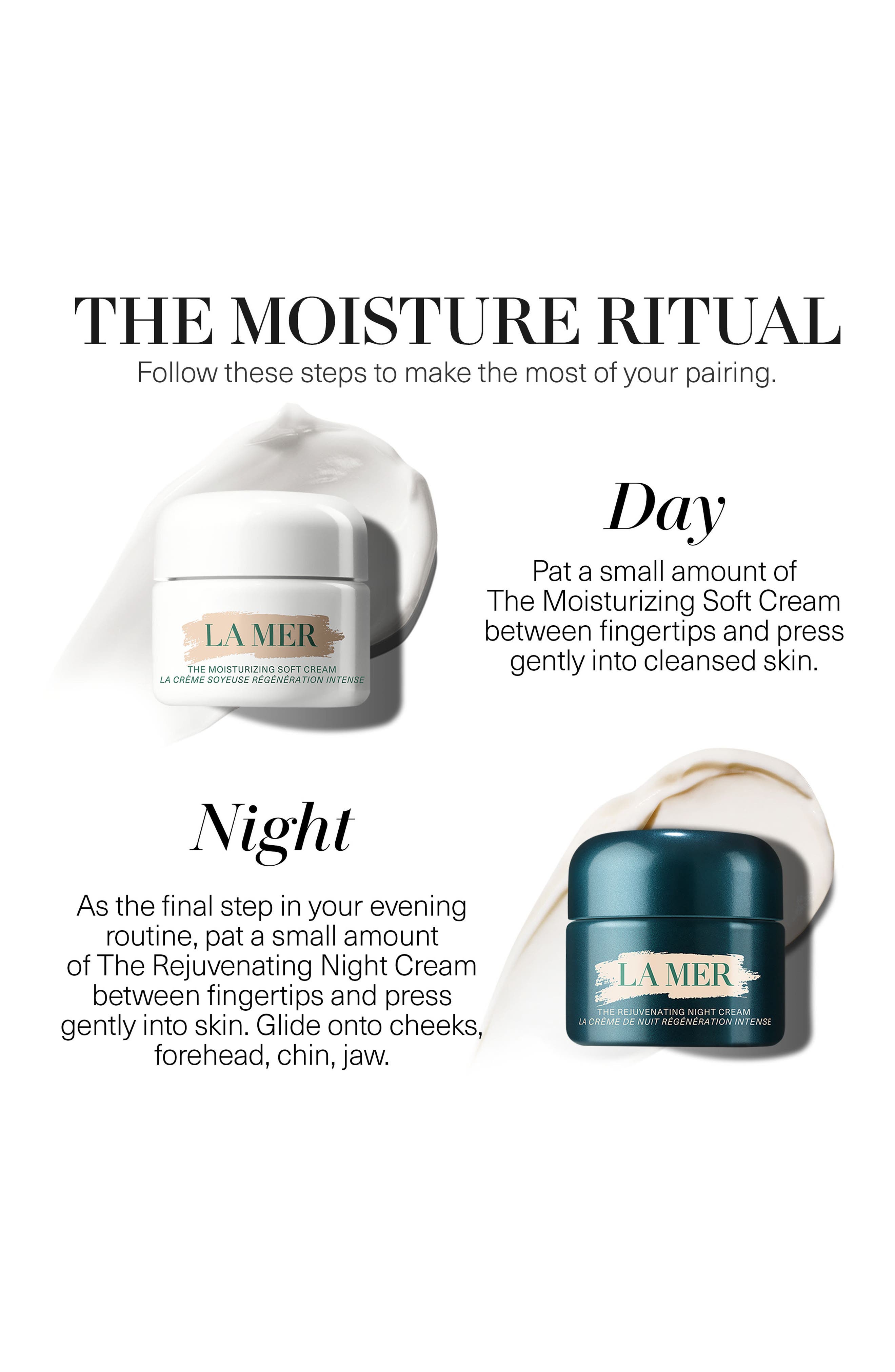La Mer The Day & Night Moisturizing Cream Skincare Gift Set Duet