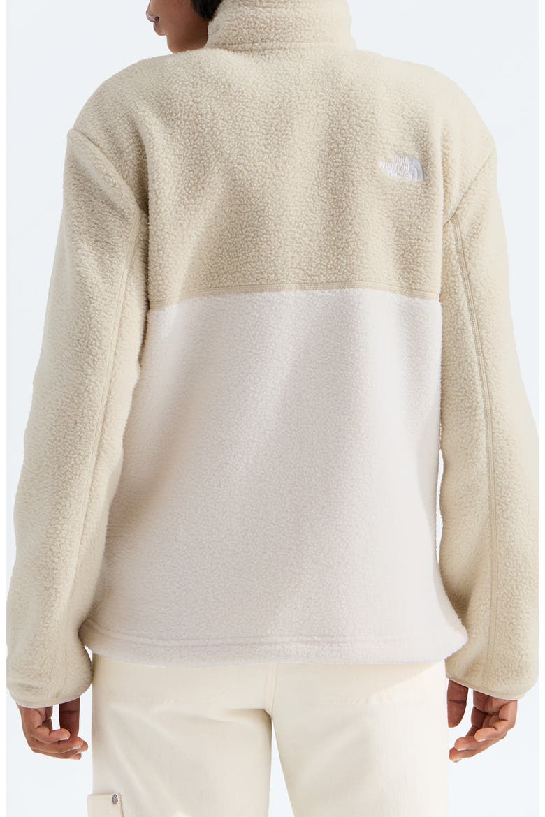 Yumiori Recycled Fleece Jacket, Alternate, color, WHITE DUNE/ DESERT STONE