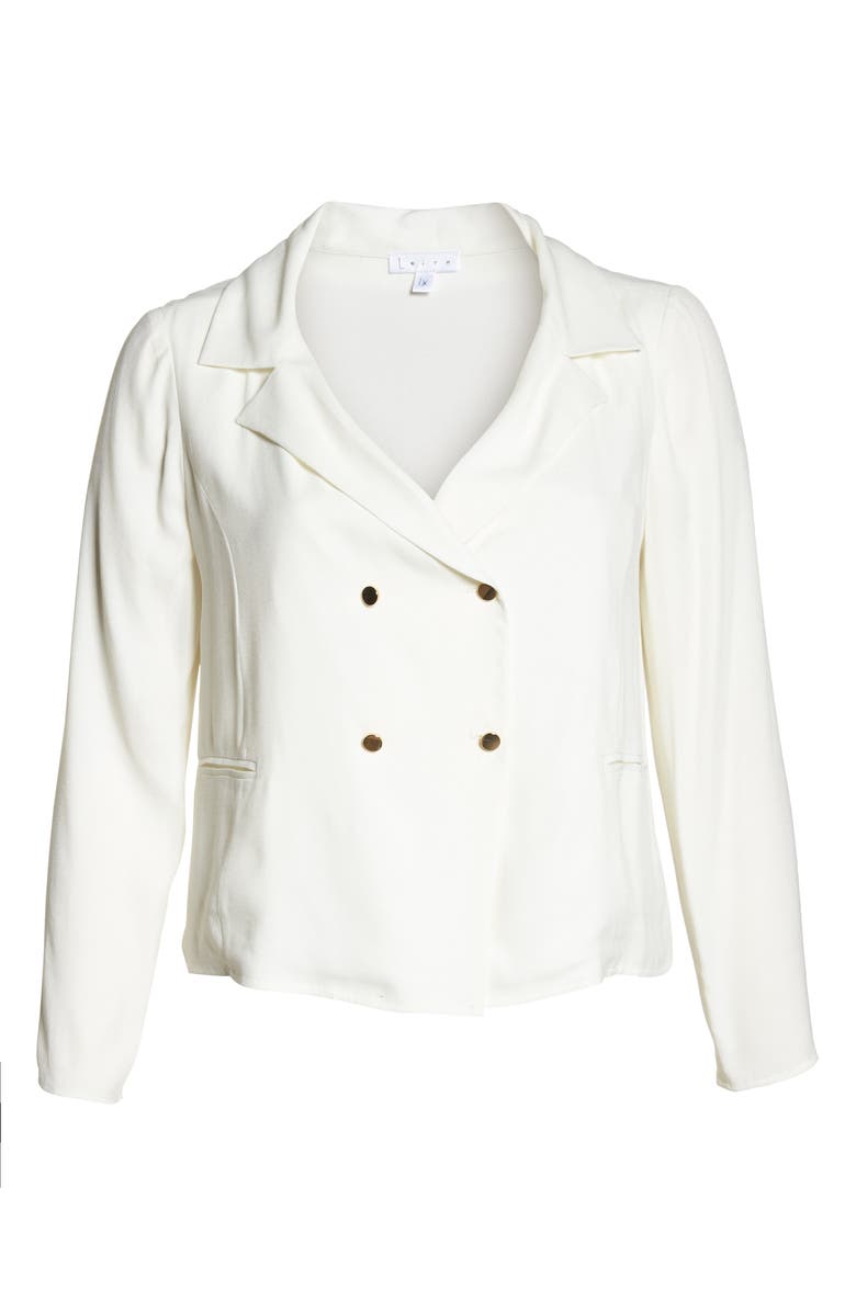 Leith Double Breasted Top, Alternate, color, 