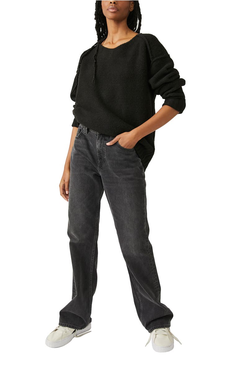 Free People Care Eastwood Tunic Sweater, Alternate, color,