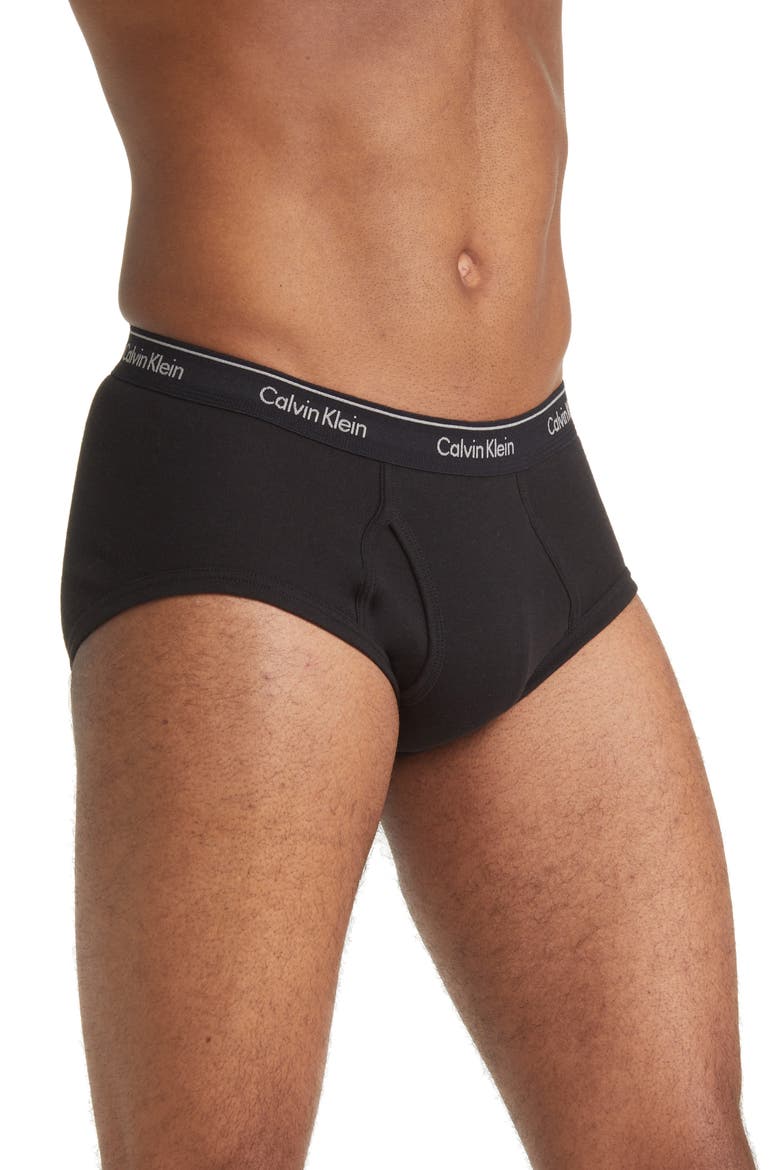 3-Pack Cotton Classics Briefs, Alternate, color, BLACK
