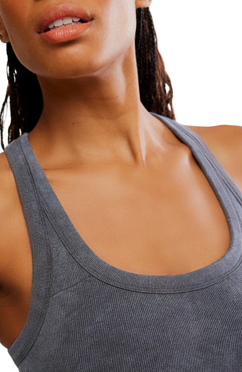 Free People Fp Movement Go To Sports Bra In Gray
