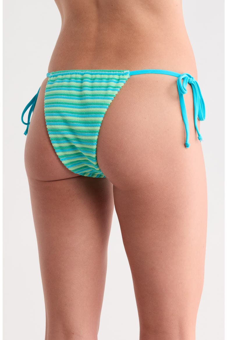 Bora Side Tie Bikini Bottoms, Alternate, color, FLOATIE