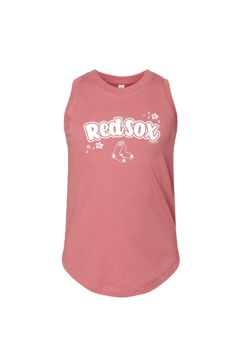 Girls Youth Soft as a Grape  Pink Boston Red Sox Tank Top, Main, color, Pink