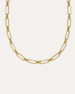 Ottoman Hands Essential Charm Link Chain Necklace
