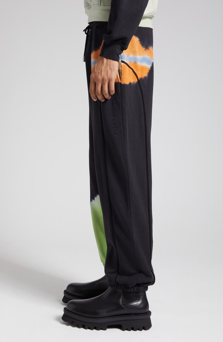 Eckhaus Latta Atmosphere Tie Dye Sweatpants, Alternate, color,