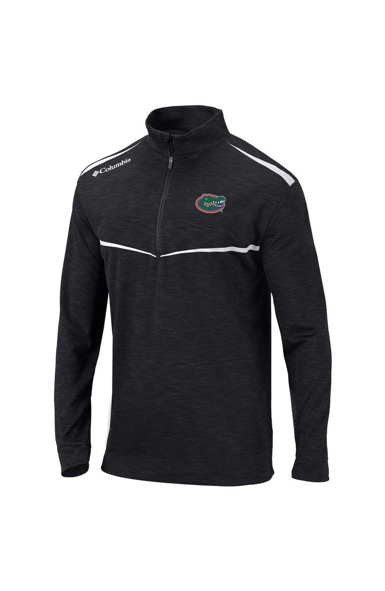 Columbia Men's Columbia Black Florida Gators Scorecard Quarter-Zip Jacket, Alternate, color,