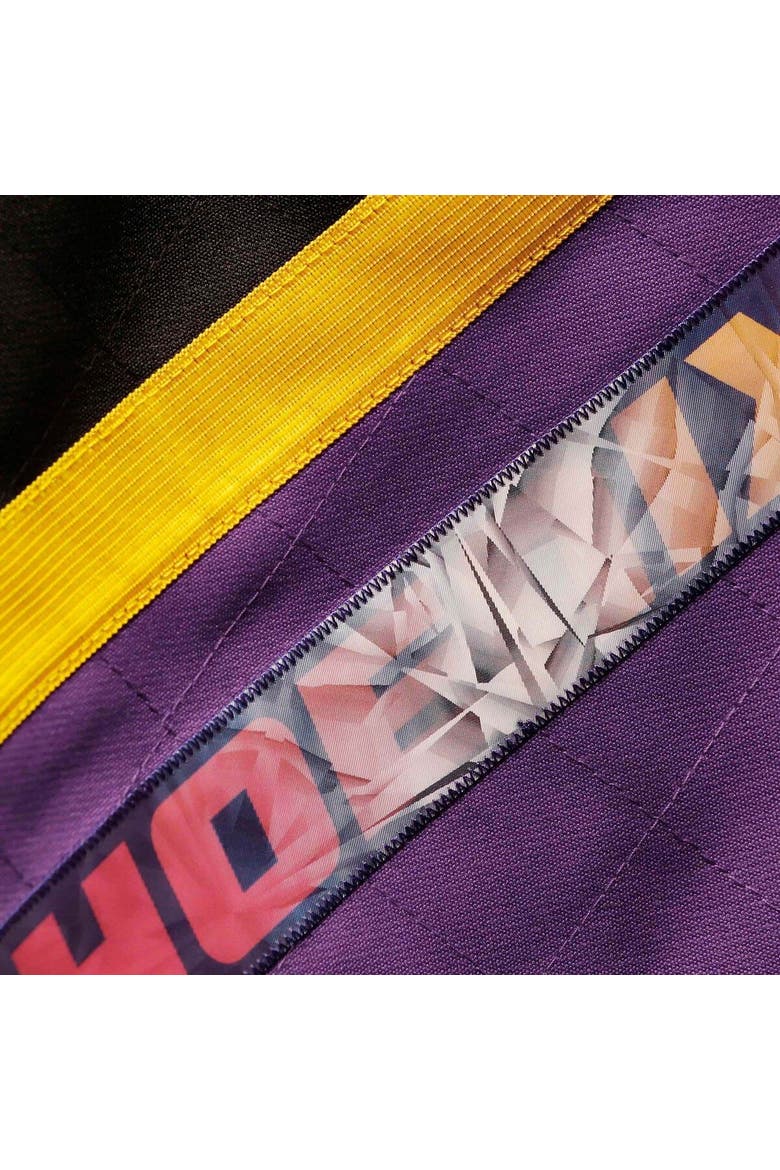 Men's Mitchell & Ness Black Phoenix Suns Hardwood Classics 75th Anniversary Swingman Shorts, Alternate, color, Black