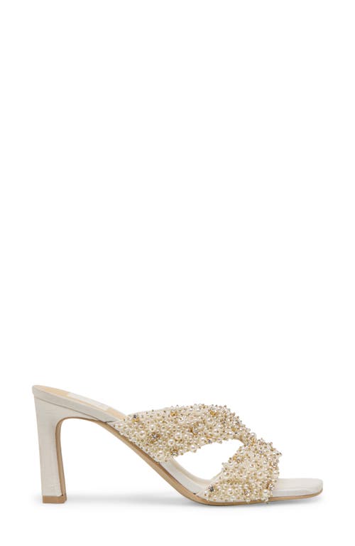 Dolce Vita Gitel Rhinestone Sandal In Ivory Rhinestone