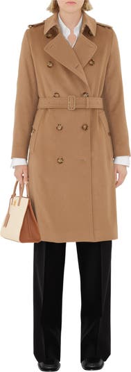 BURBERRY 【KENSINGTON】カシミヤコート ベージュ系 Burberry THE KENSINGTON(バーバリー ケンジントン