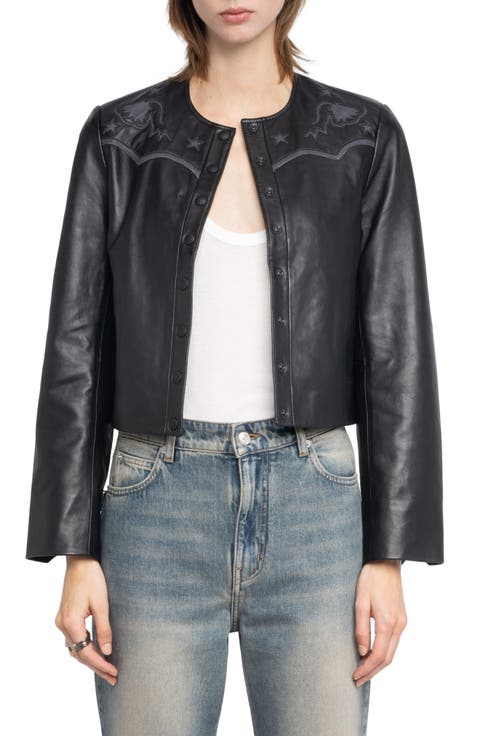 Luxi Leather Western Jacket