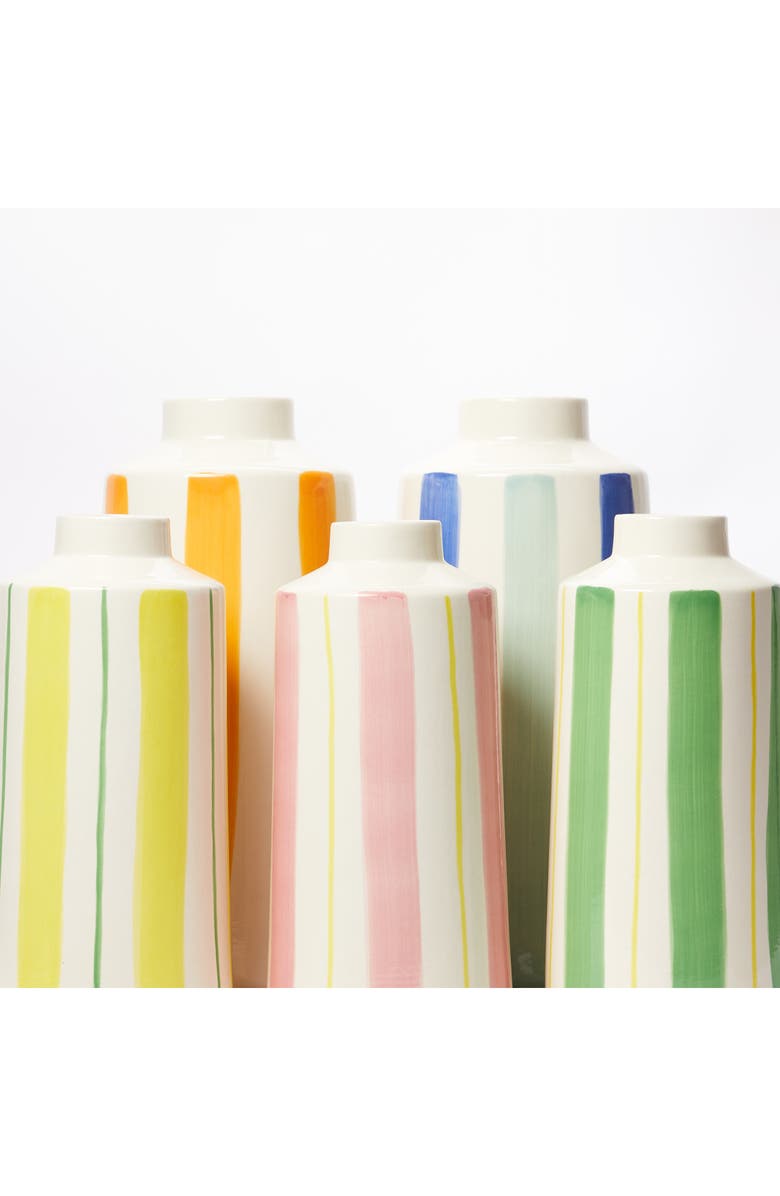 The Conran Shop Small Stripe Vase, Alternate, color, 