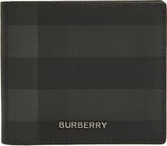 Burberry Check Canvas Bifold Wallet