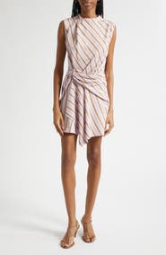 A.L.C. Dion Stripe Sleeveless Minidress