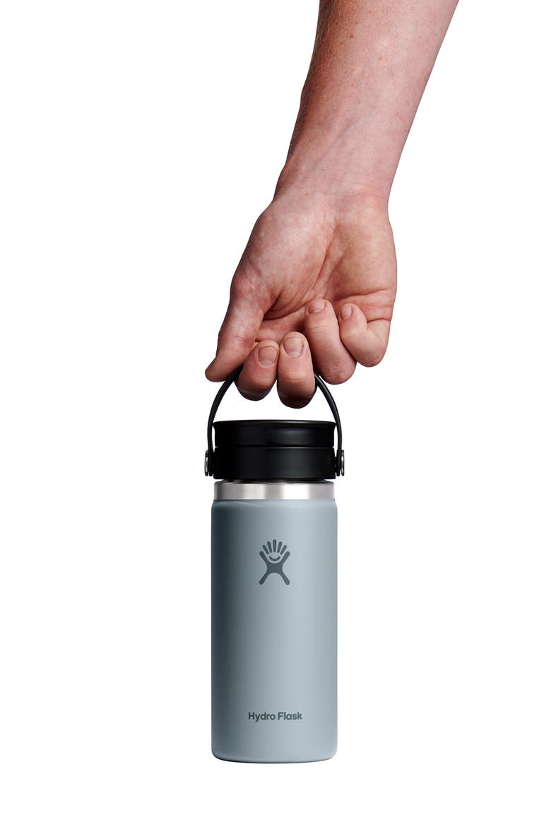 16-Ounce Coffee Flask with Flex Sip™ Lid, Alternate, color, SHALE GRAY