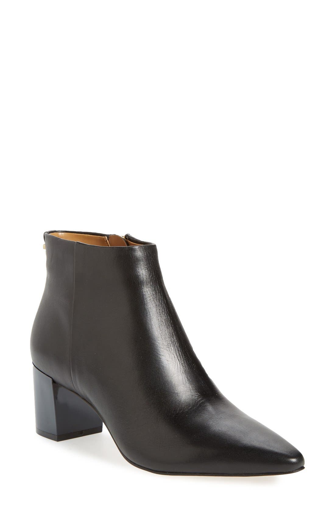Calvin Klein 'Narla' Block Heel Bootie, Main, color, 