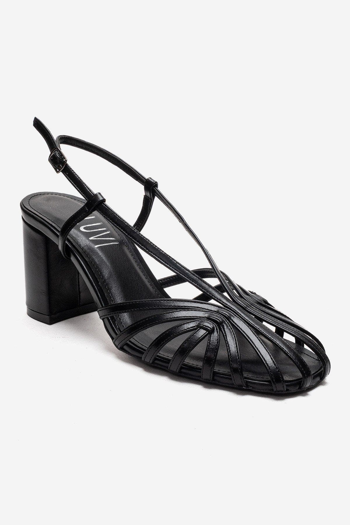 Prologue Shoes Wilda Block Heel Sandal, Alternate, color, Black