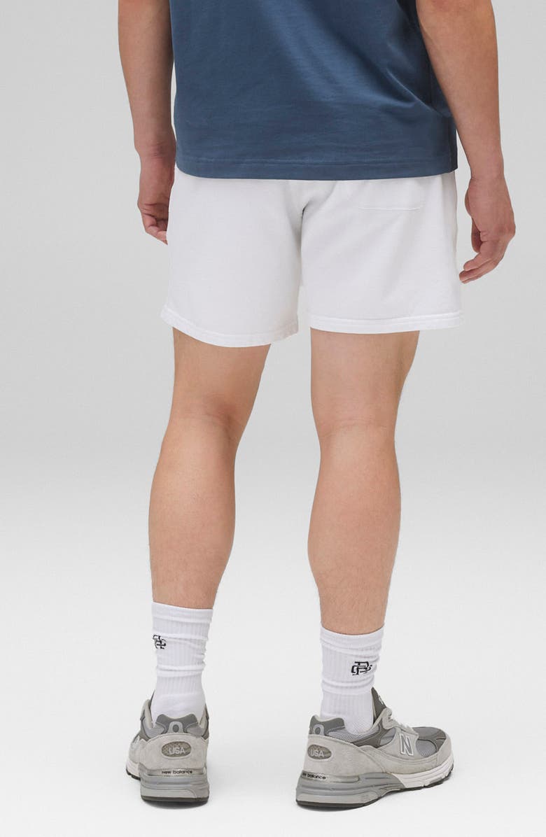 Reigning Champ Lightweight Terry Sweatshorts, Alternate, color, White