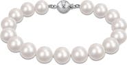 DELMAR 9-10mm Cultured Freshwater Pearl Bracelet