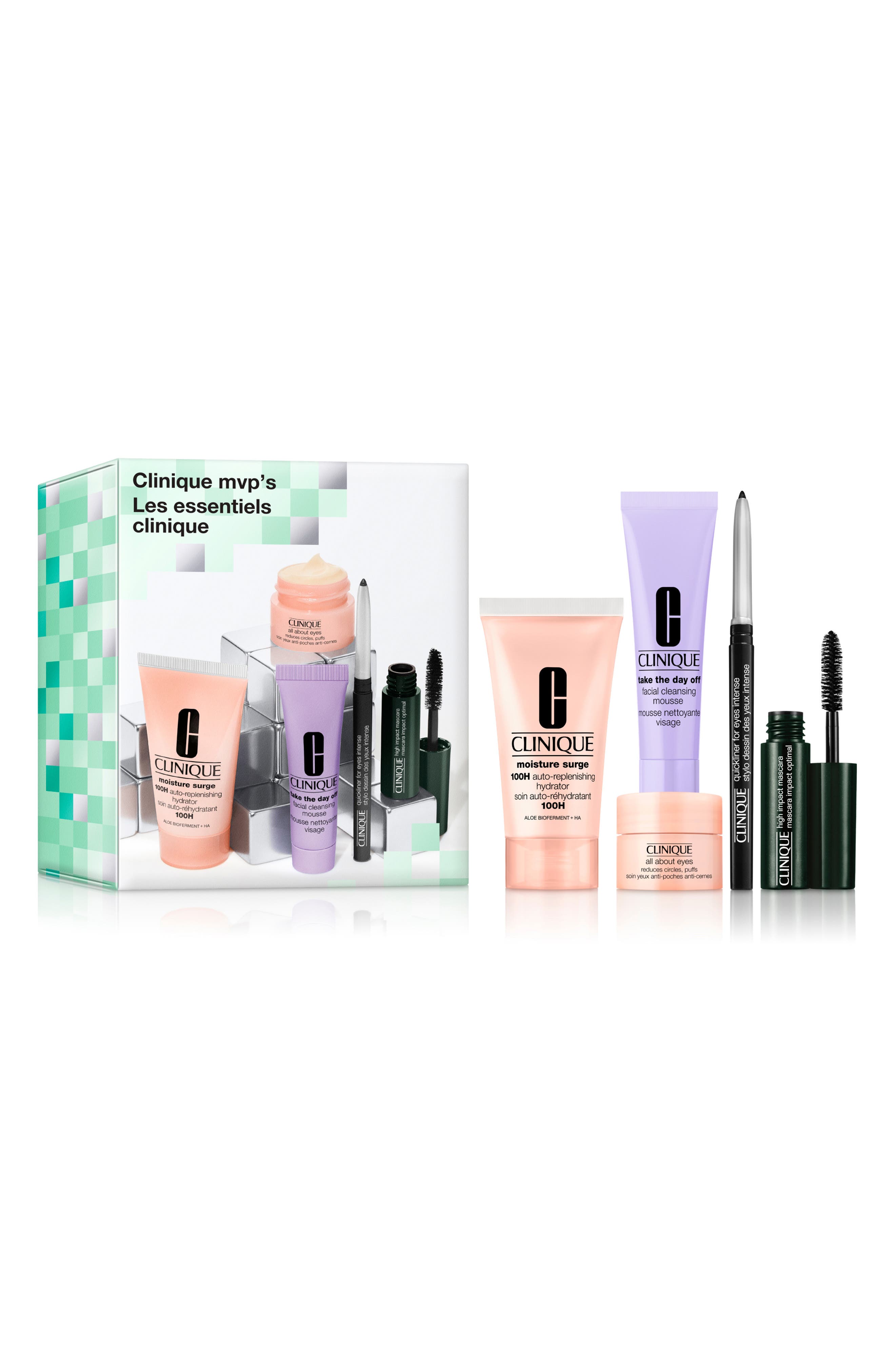 Clinique MVP's Skin Care & Makeup Mini Set $72 Value