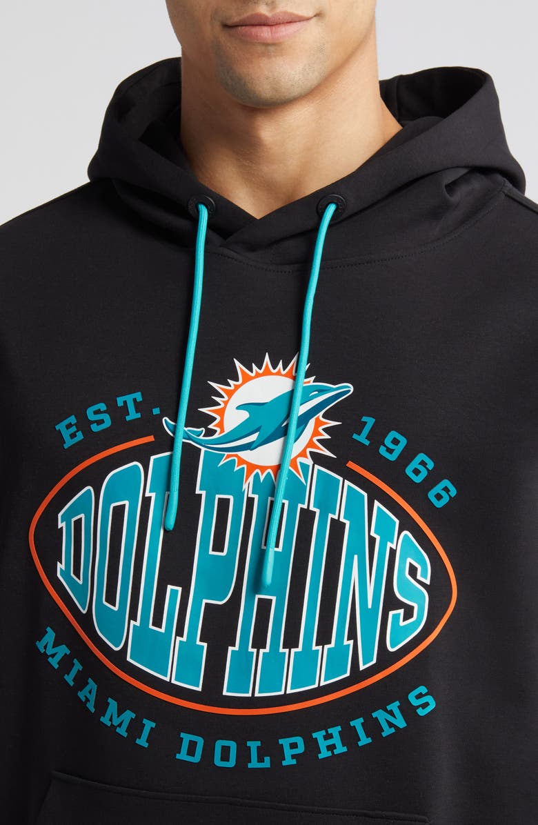 BOSS x NFL Touchback Graphic Hoodie, Alternate, color,