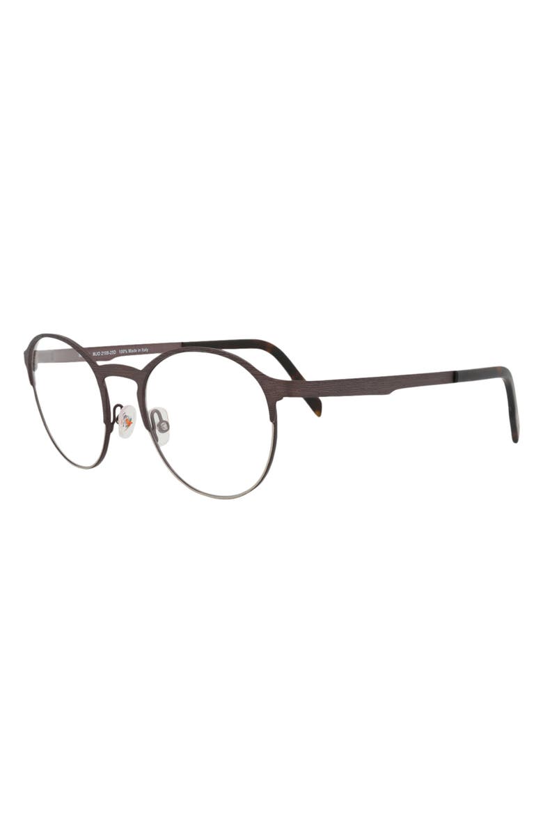 Maui Jim 51mm Round Optical Frames, Alternate, color, Brown Brown Transparent