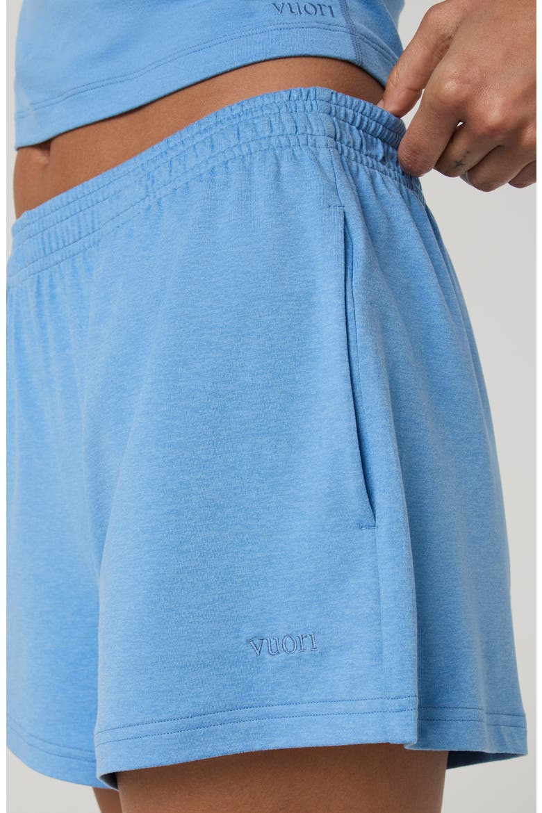 Halo Performance Shorts, Alternate, color, OASIS BLUE HEATHER