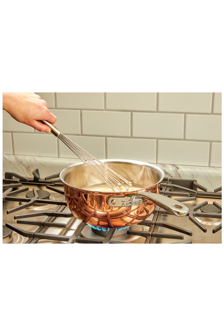 c4 Copper 2.5-Quart Saucier, Alternate, color, COPPER
