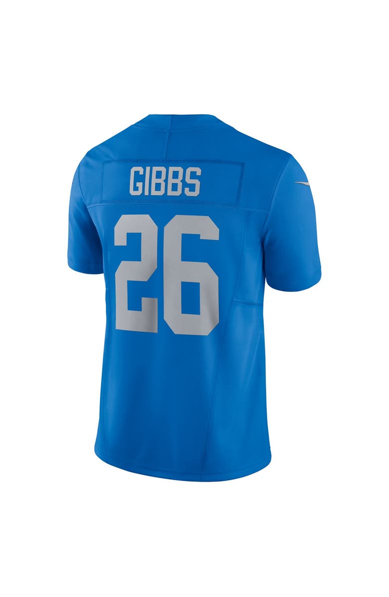 Nike Men's Nike Jahmyr Gibbs Blue Detroit Lions Vapor F.U.S.E. Alternate Limited Jersey, Alternate, color, 
